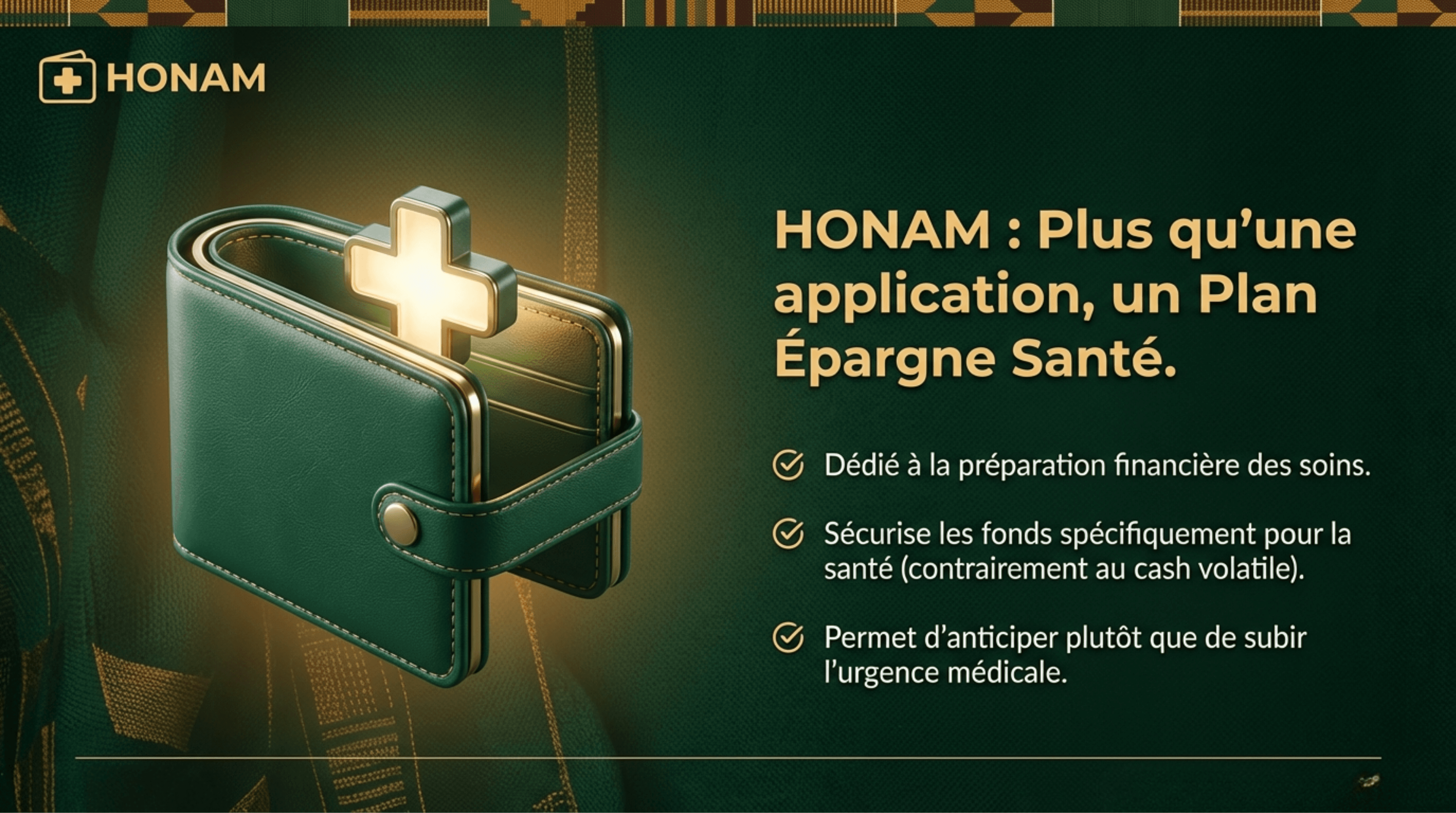 Honam : Le portefeuille de santé Numérique